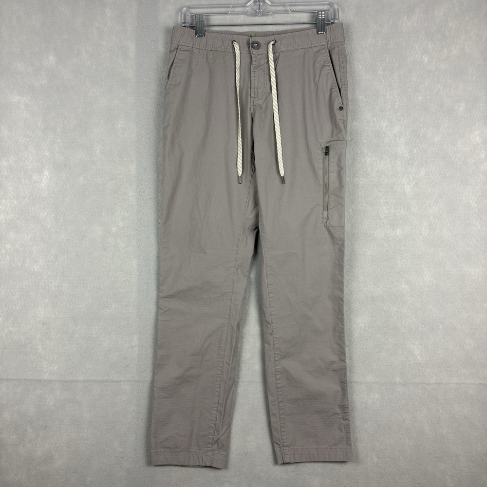 Vuori Ripstop Pants Women’s Small Light Gray Cargo Utility Outdoors Hiking VW401